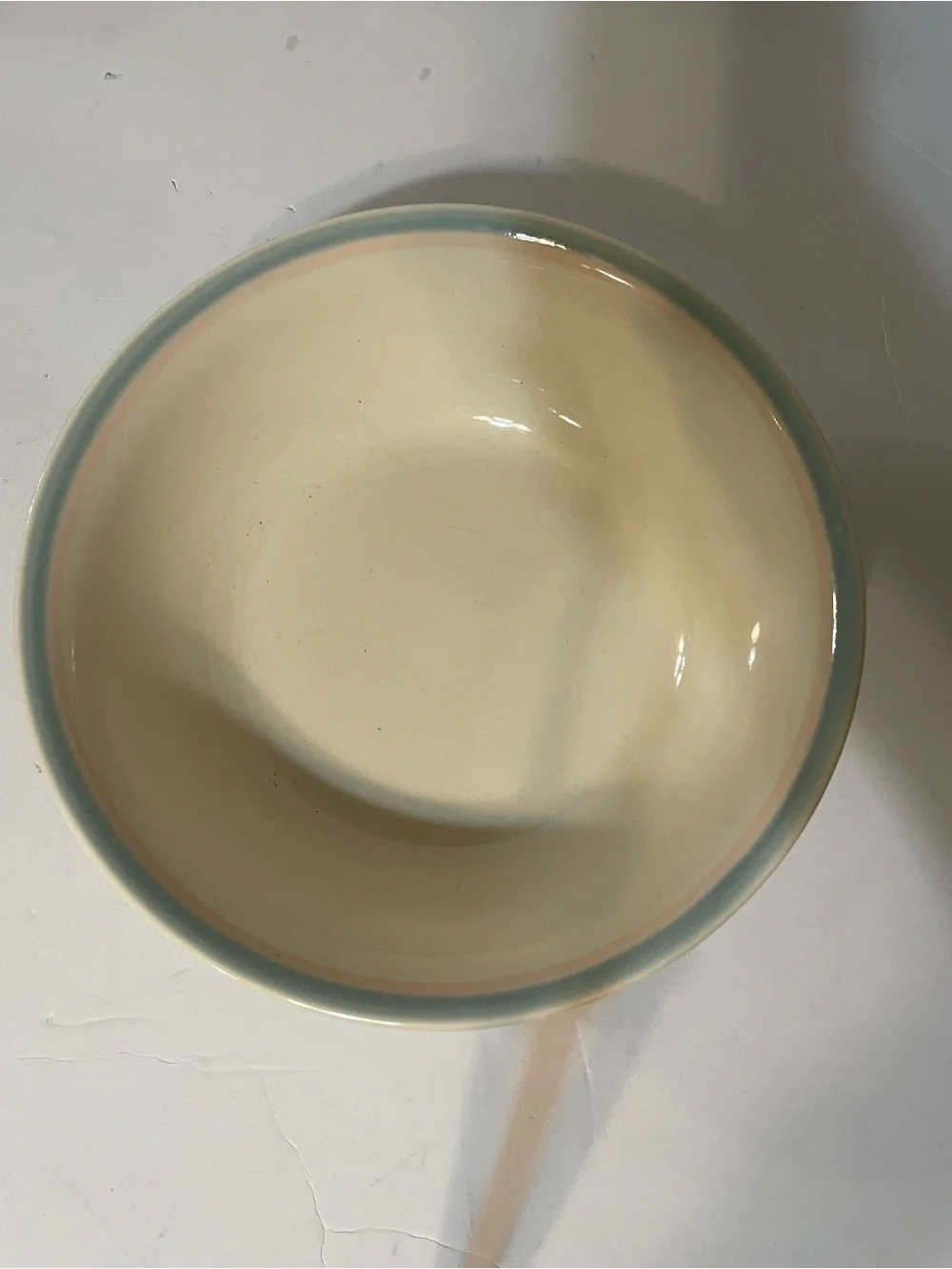 Vintage Pfaltzgraff Aura Pink Serving Bowl 8 1/2” USA